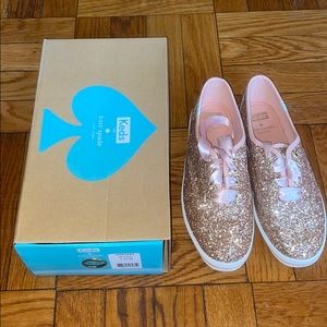 NWT Keds® x kate spade new york glitter sneaker